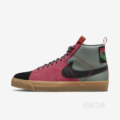 Nike SB Zoom Blazer Mid PRM 男/女滑板鞋