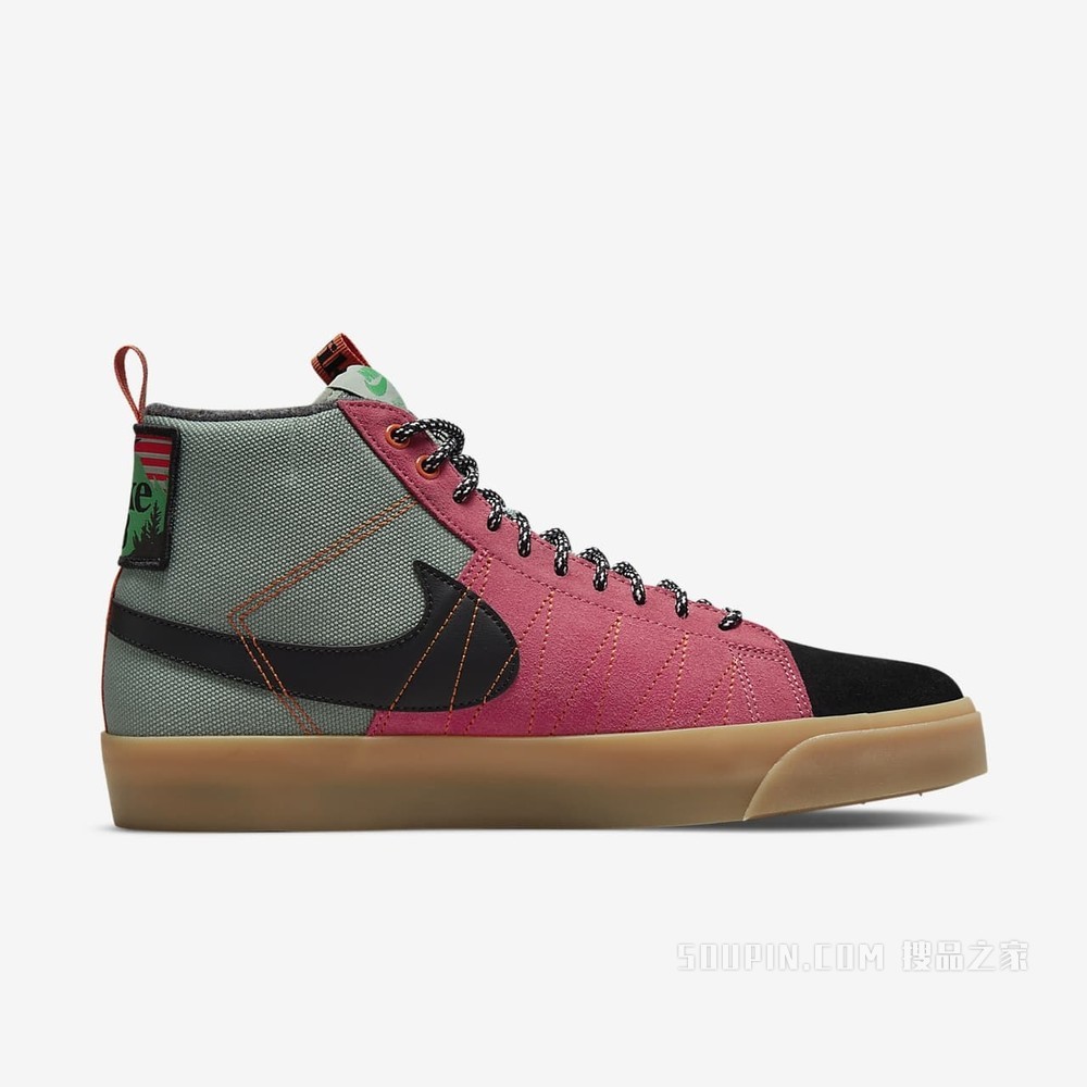 Nike SB Zoom Blazer Mid PRM 男/女滑板鞋