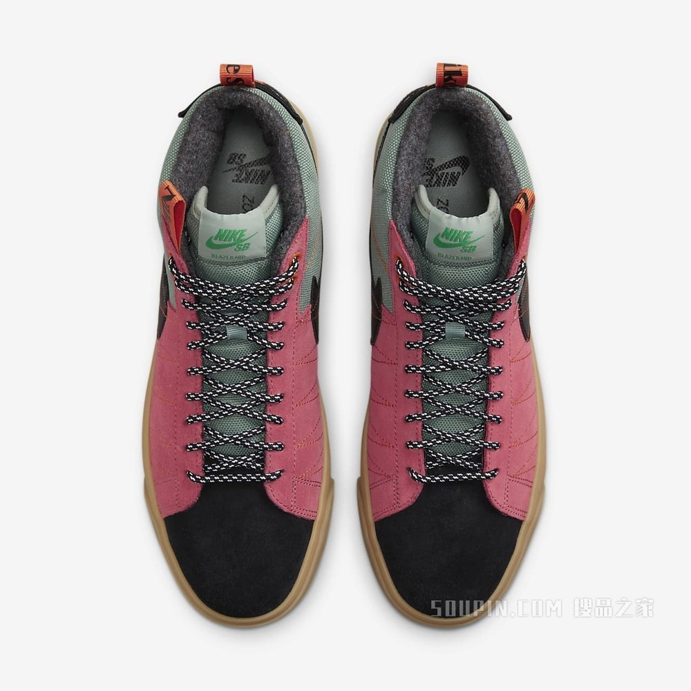 Nike SB Zoom Blazer Mid PRM 男/女滑板鞋