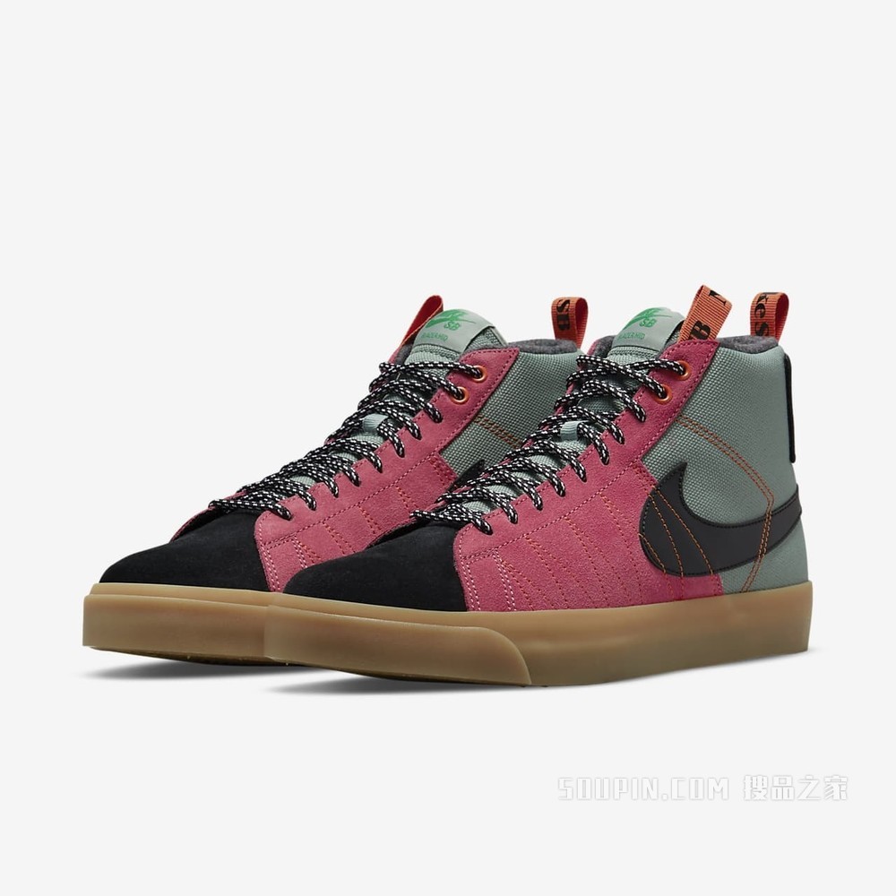 Nike SB Zoom Blazer Mid PRM 男/女滑板鞋