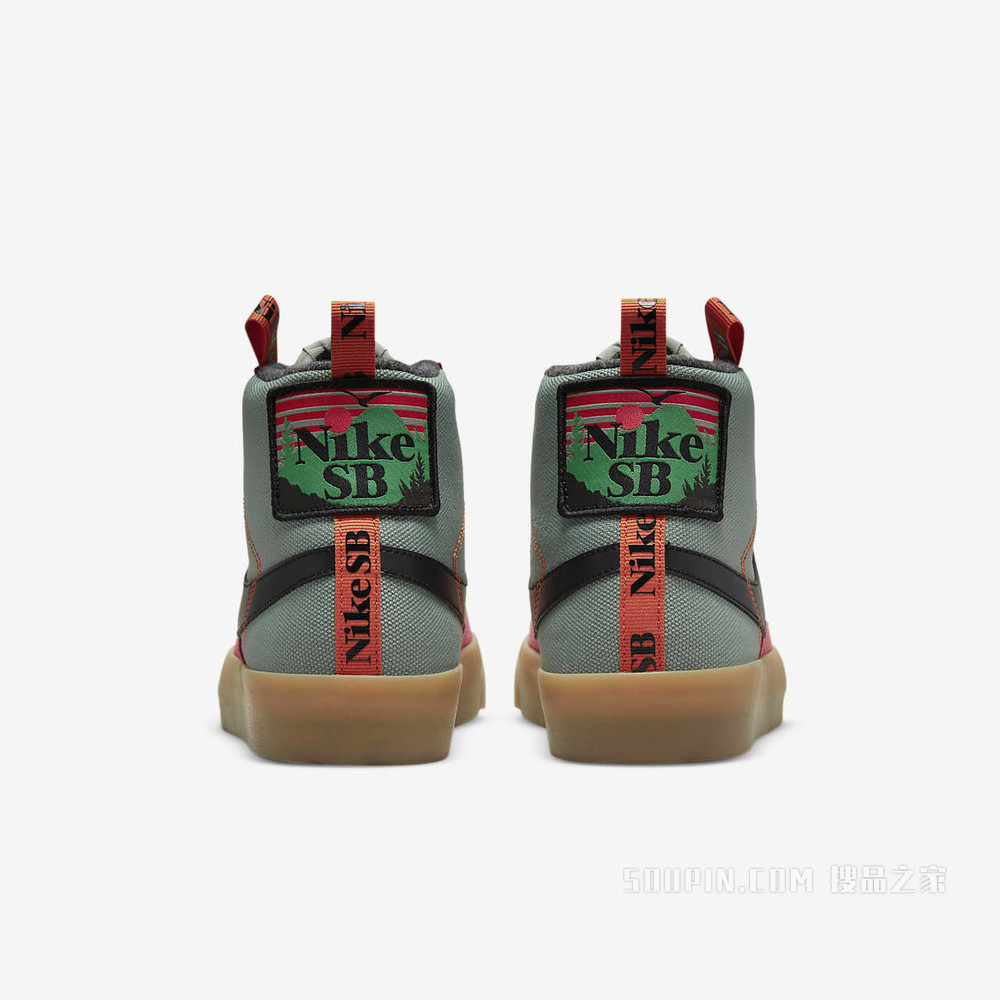 Nike SB Zoom Blazer Mid PRM 男/女滑板鞋
