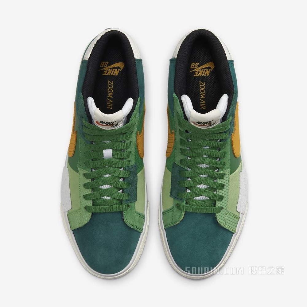 Nike SB Zoom Blazer Mid PRM 男/女滑板鞋