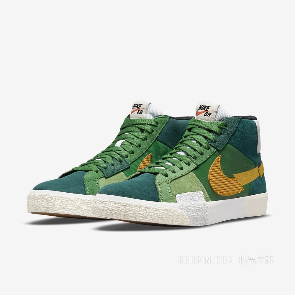 Nike SB Zoom Blazer Mid PRM 男/女滑板鞋