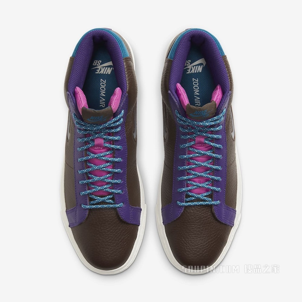 Nike SB Zoom Blazer Mid PRM 男/女滑板鞋