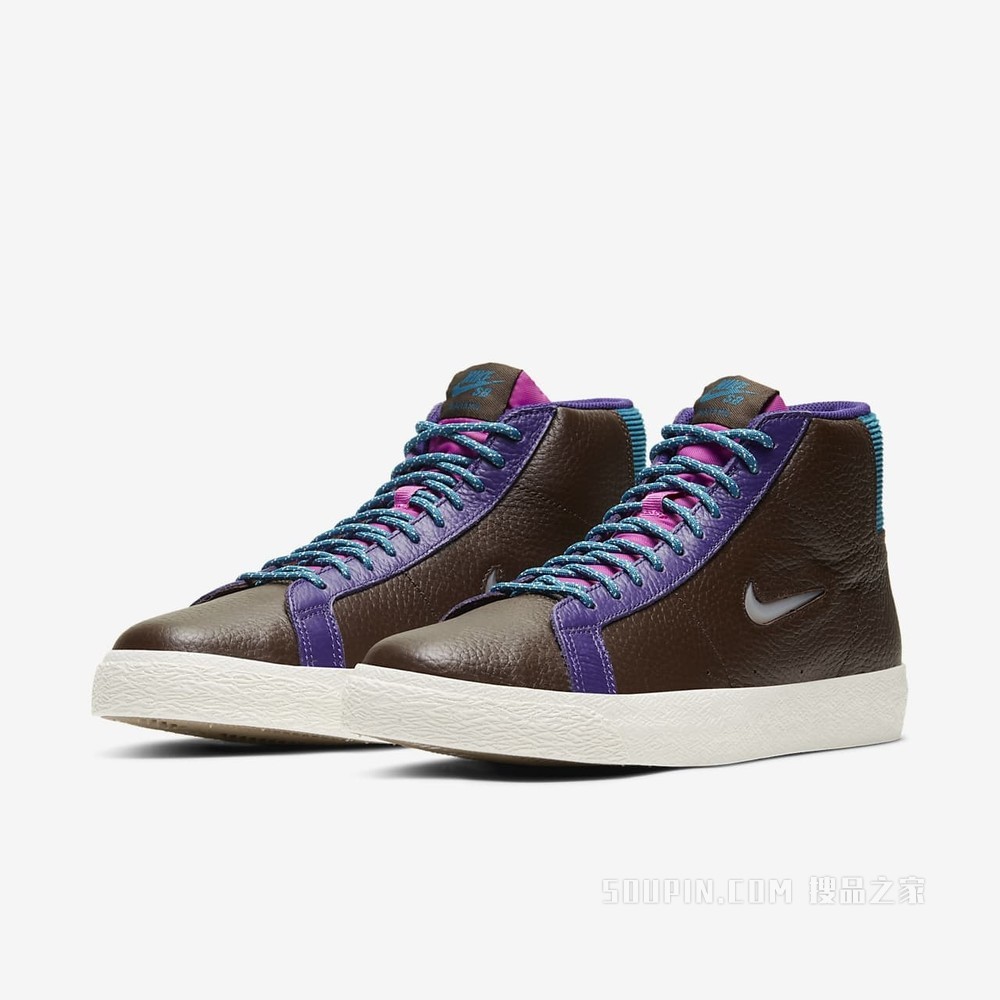 Nike SB Zoom Blazer Mid PRM 男/女滑板鞋