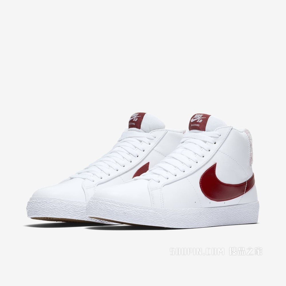 Nike SB Zoom Blazer Mid PRM 男/女滑板鞋