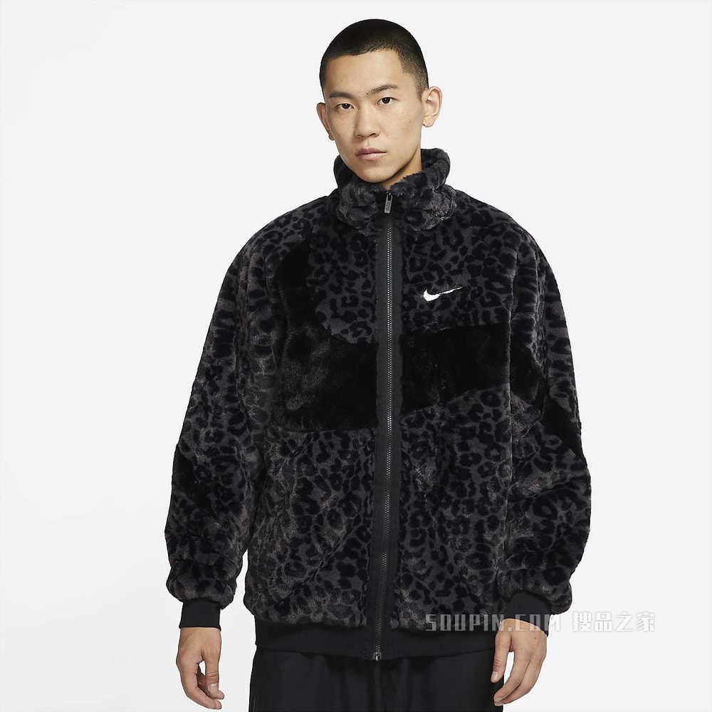 Nike Sportswear Swoosh 男子全长拉链开襟夹克