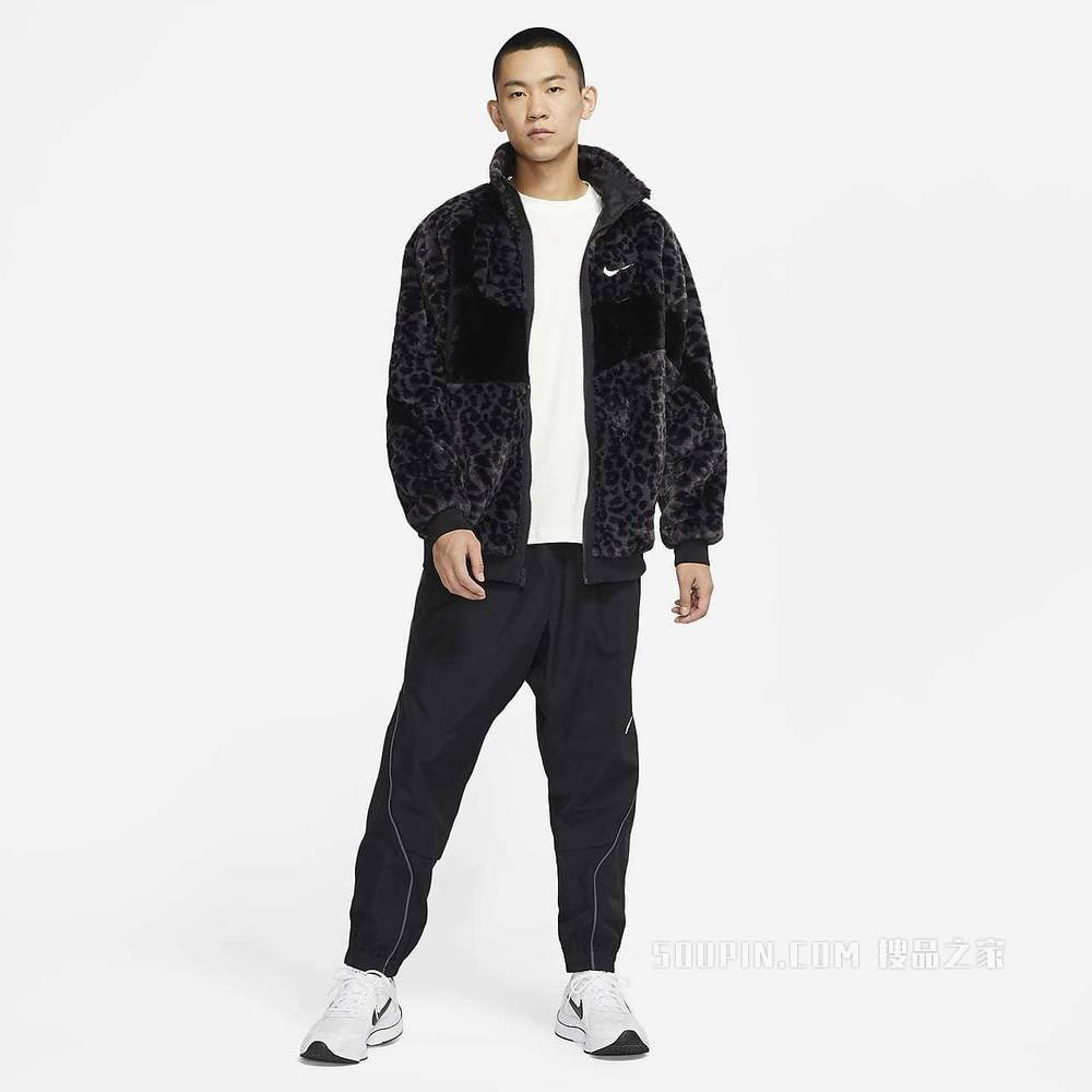 Nike Sportswear Swoosh 男子全长拉链开襟夹克