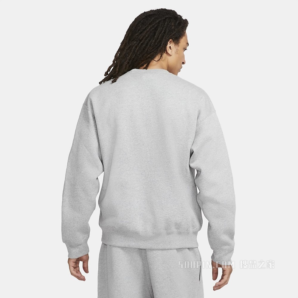 NikeLab 男子起绒圆领上衣