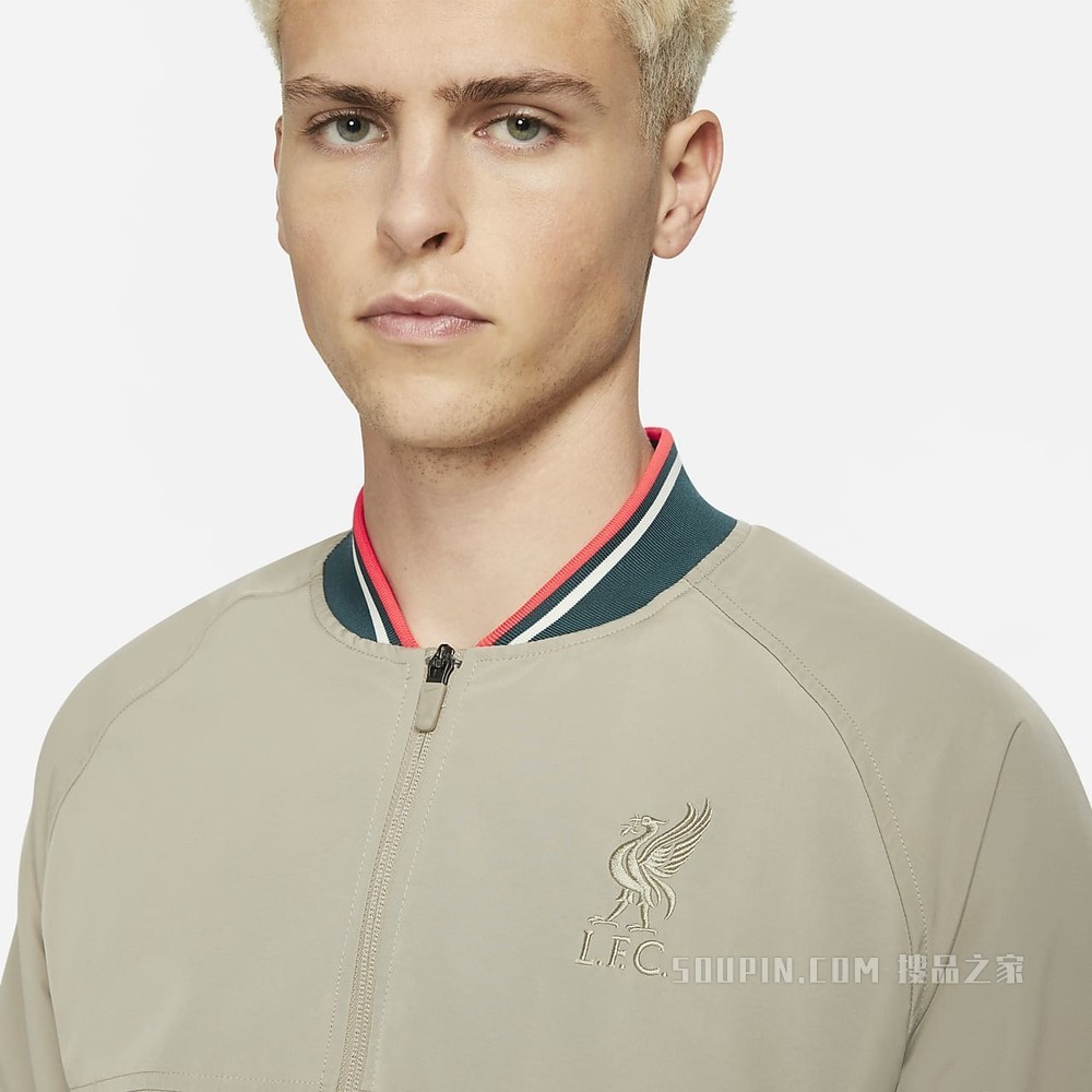 利物浦 Nike Dri-FIT 男子全长拉链开襟足球夹克