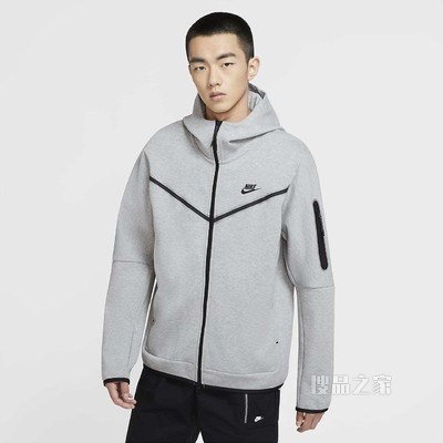Nike Sportswear Tech Fleece 男子全长拉链开襟连帽衫