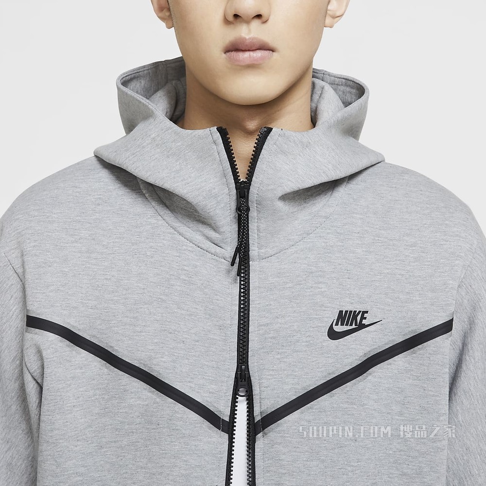 Nike Sportswear Tech Fleece 男子全长拉链开襟连帽衫