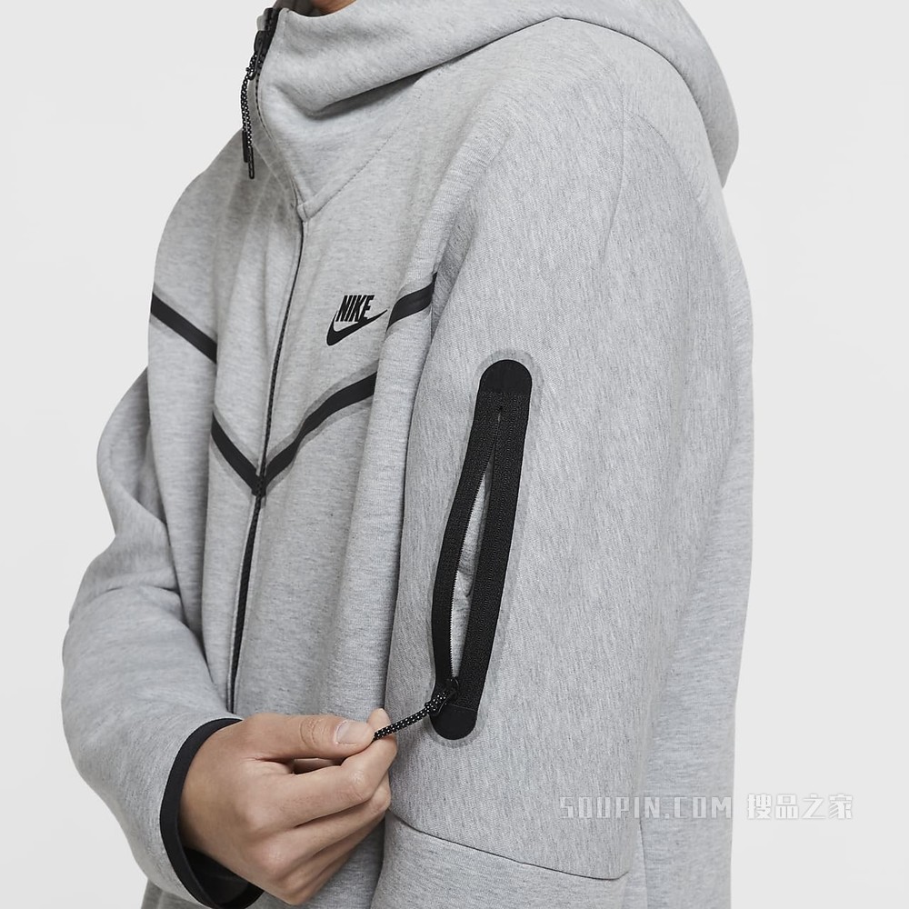 Nike Sportswear Tech Fleece 男子全长拉链开襟连帽衫