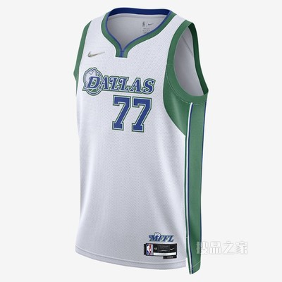达拉斯独行侠队 City Edition Nike Dri-FIT NBA Swingman Jersey 男子球衣