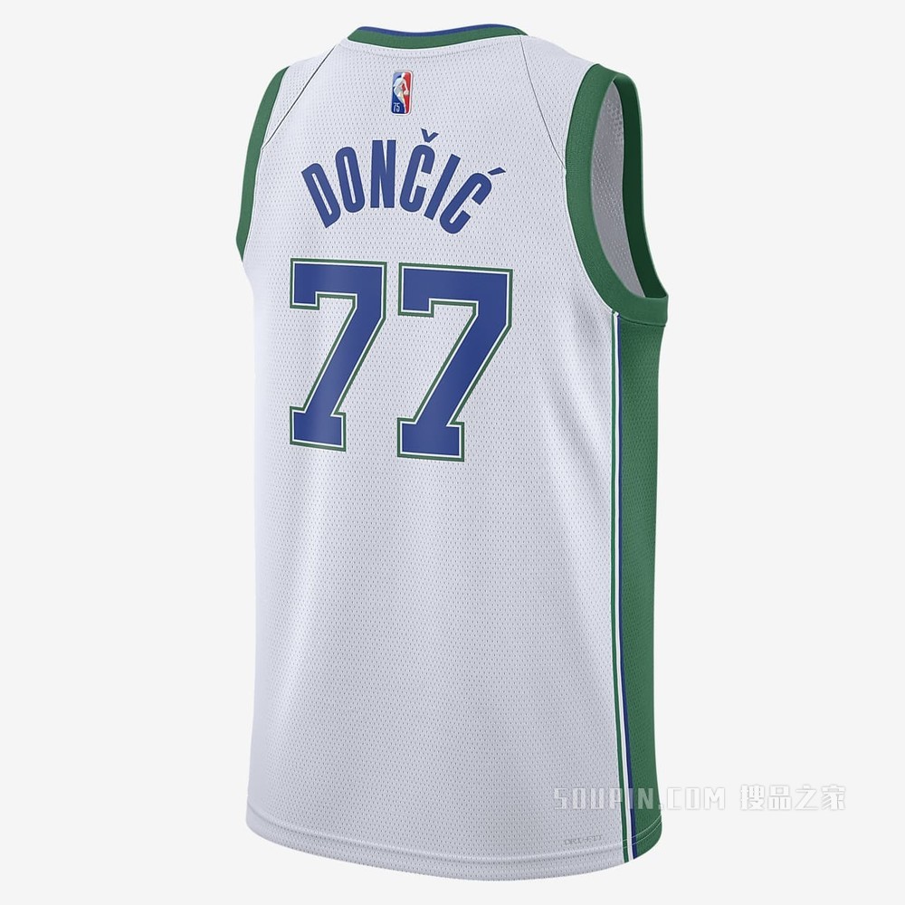 达拉斯独行侠队 City Edition Nike Dri-FIT NBA Swingman Jersey 男子球衣