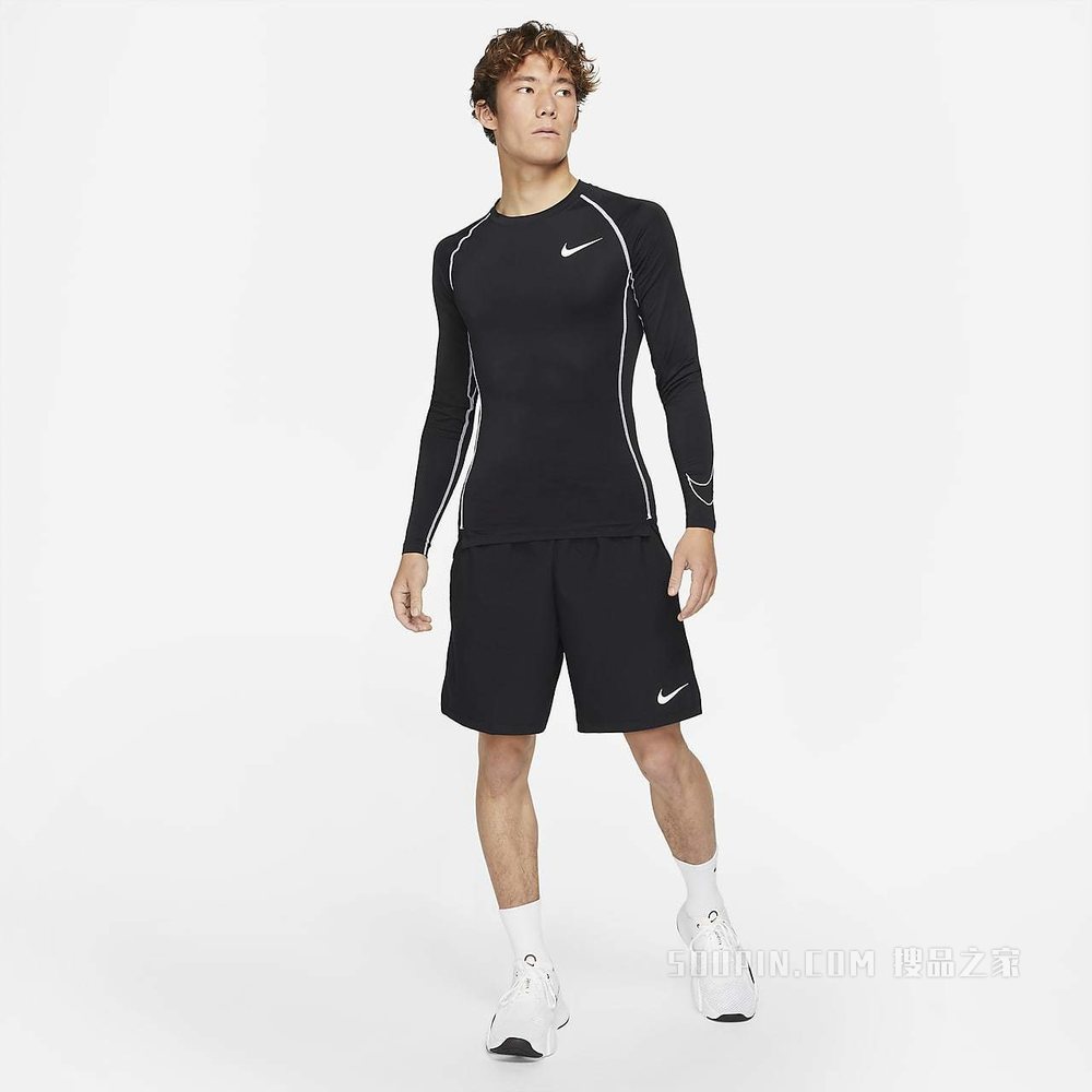 Nike Pro Dri-FIT 男子紧身长袖训练上衣