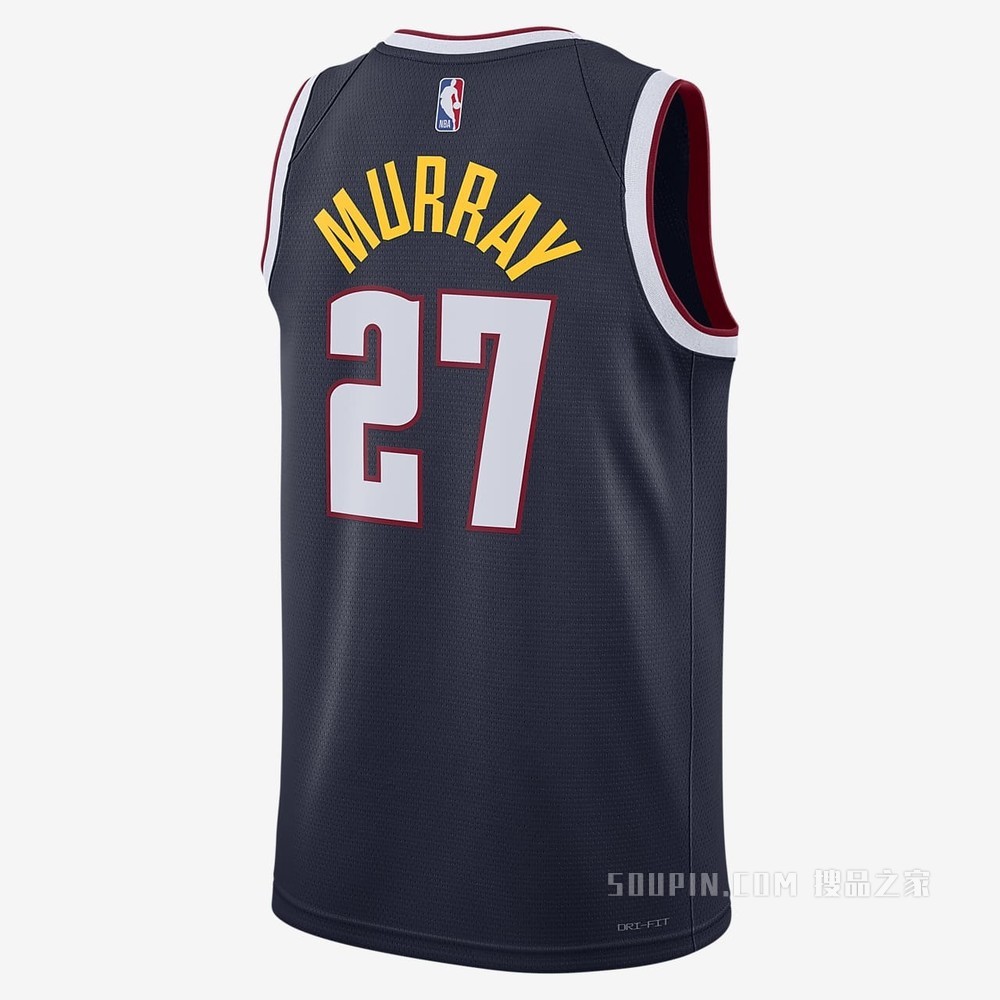 2020 赛季丹佛掘金队 Icon Edition Nike NBA Swingman Jersey 男子球衣