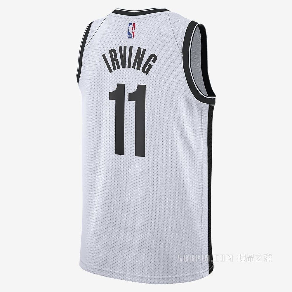 2020 赛季布鲁克林篮网队 (Kyrie Irving) Association Edition Nike NBA Swingman Jersey 男子球衣