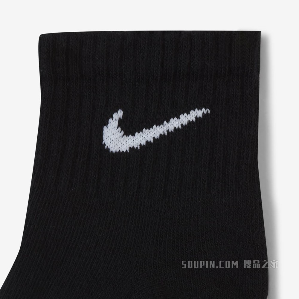 Nike Everyday Cushioned Ankle 训练袜（3 双）