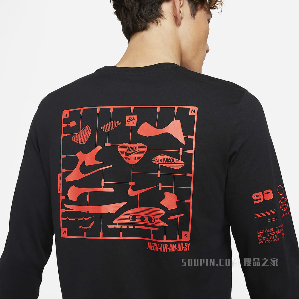 Nike Sportswear 男子长袖T恤