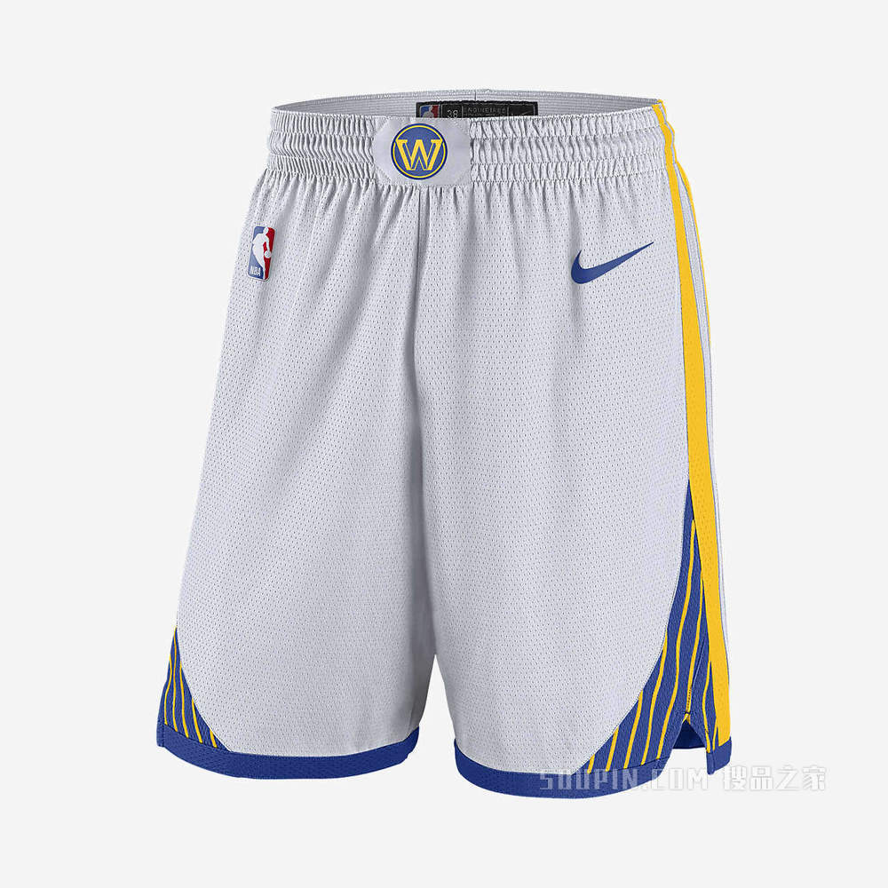 金州勇士队 Nike NBA Swingman 男子短裤