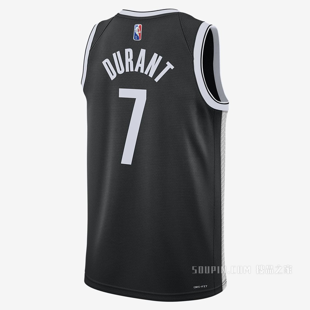 布鲁克林篮网队 Diamond Icon Edition Nike Dri-FIT NBA Swingman Jersey 男子球衣