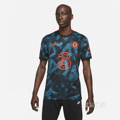 2021/22 赛季切尔西第三球衣球迷版 Nike Dri-FIT 男子足球球衣