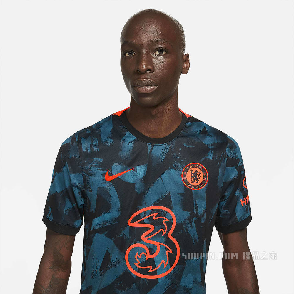 2021/22 赛季切尔西第三球衣球迷版 Nike Dri-FIT 男子足球球衣
