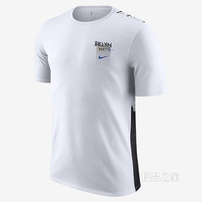 布鲁克林篮网队 Courtside City Edition Nike NBA 男子T恤