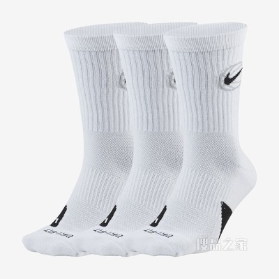 Nike Everyday Crew 篮球袜（3 双）