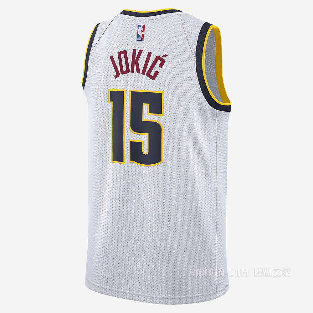 2020 赛季丹佛掘金队 Association Edition Nike NBA Swingman Jersey 男子球衣