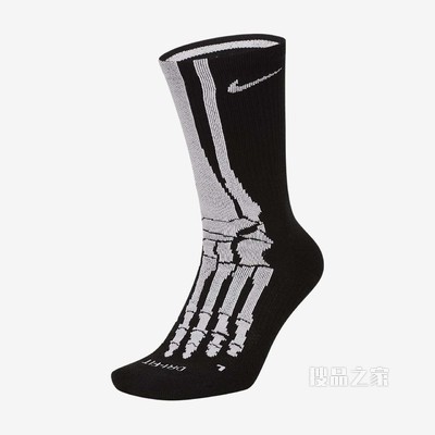 Nike Everyday Plus Skeleton 训练运动袜（1 双）