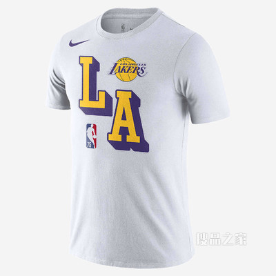 洛杉矶湖人队 Nike Dri-FIT NBA 男子T恤