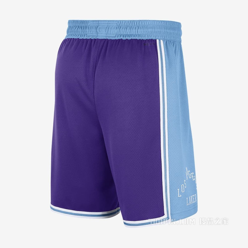 洛杉矶湖人队 City Edition Nike Dri-FIT NBA Swingman 男子短裤