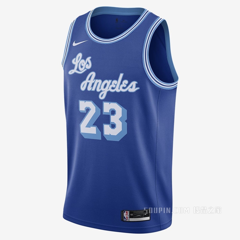 2020 赛季洛杉矶湖人队 Classic Edition Nike NBA Swingman Jersey 男子球衣