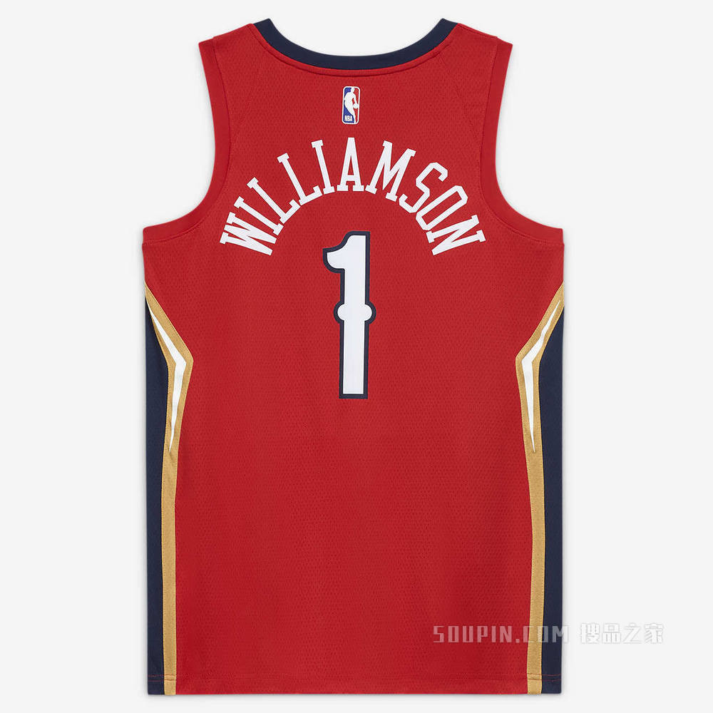 2020 赛季新奥尔良鹈鹕队 Statement Edition Jordan NBA Swingman Jersey 男子球衣