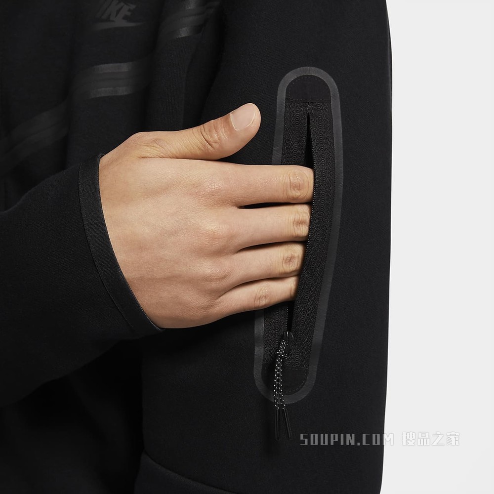 Nike Sportswear Tech Fleece 男子全长拉链开襟连帽衫