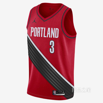   2020 赛季波特兰开拓者队 (C.J.McCollum) Statement Edition Jordan NBA Swingman Jersey 男子球衣