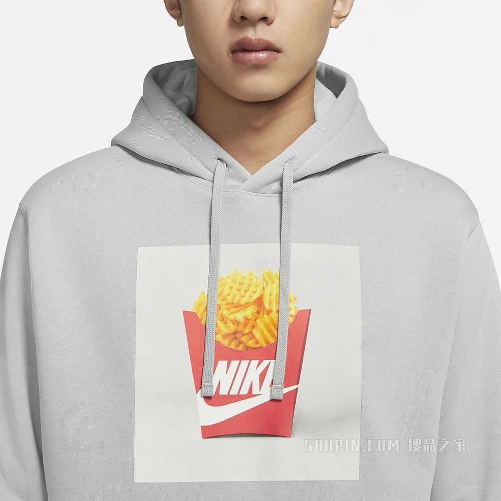 Nike Sportswear 男子起绒套头连帽衫