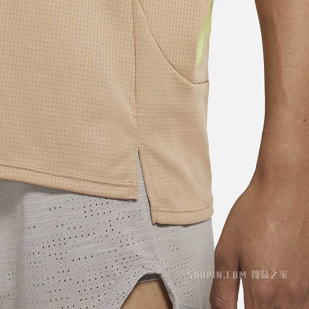 Nike Dri-FIT Wild Run Rise 365 男子短袖印花跑步上衣