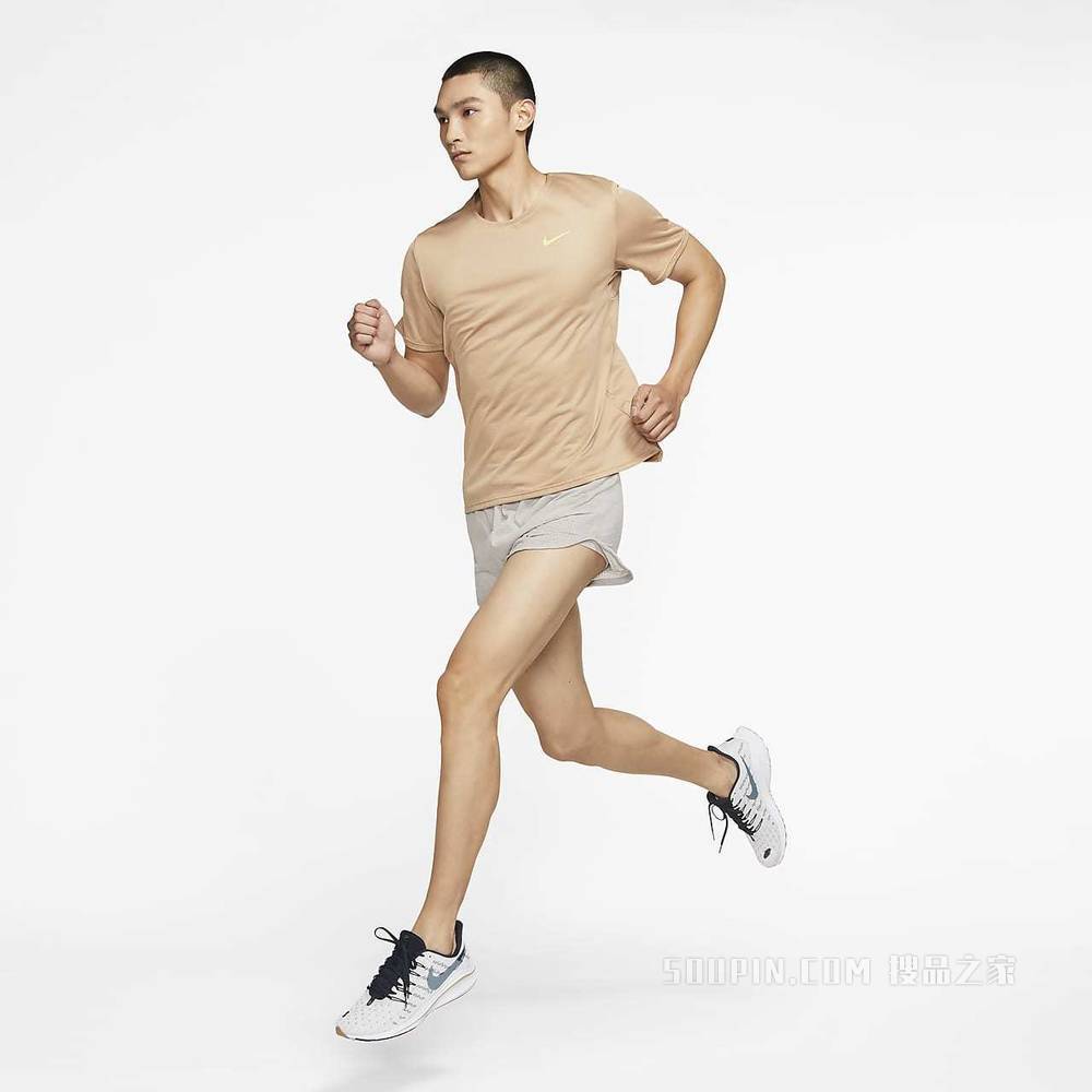 Nike Dri-FIT Wild Run Rise 365 男子短袖印花跑步上衣