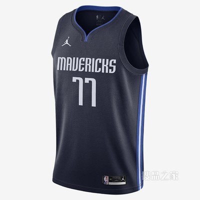 2020 赛季达拉斯独行侠队 (Luka Doncic) Statement Edition Jordan NBA Swingman Jersey 男子球衣