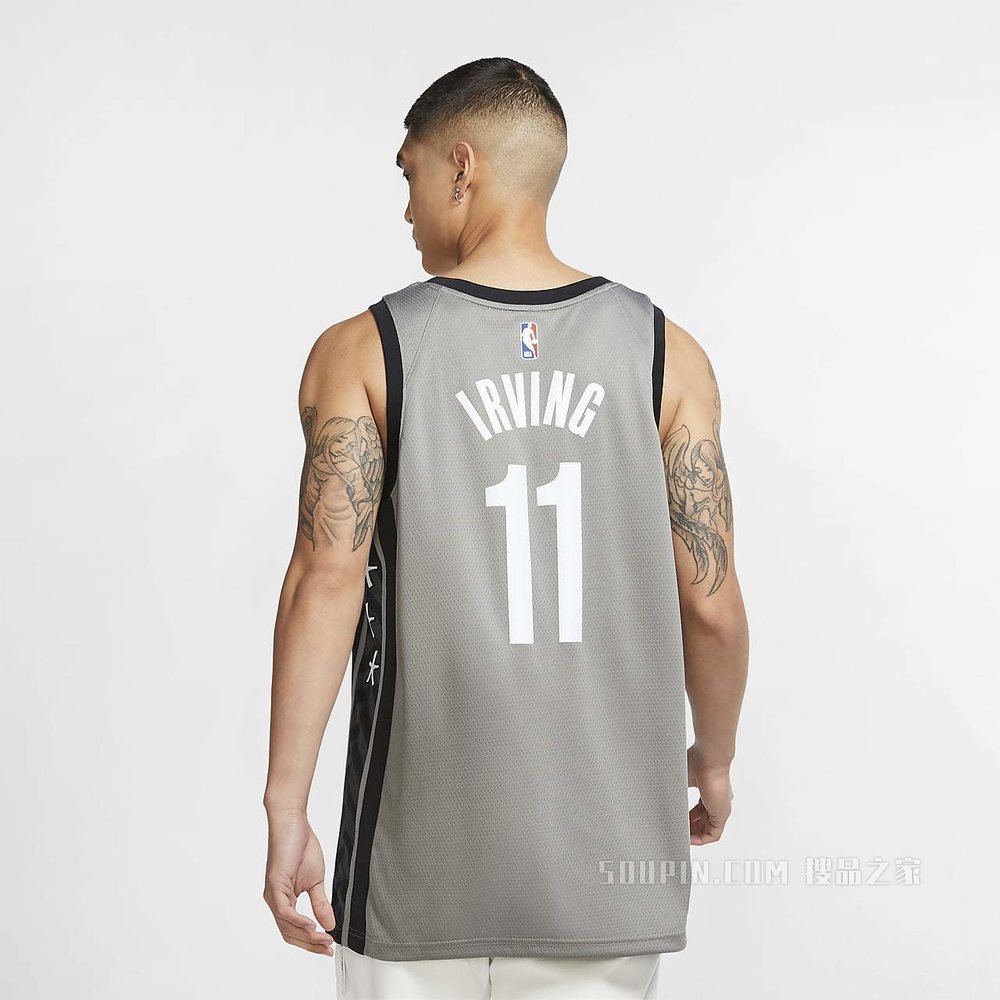 2020 赛季布鲁克林篮网队 (Kyrie Irving) Statement Edition Jordan NBA Swingman Jersey 男子球衣