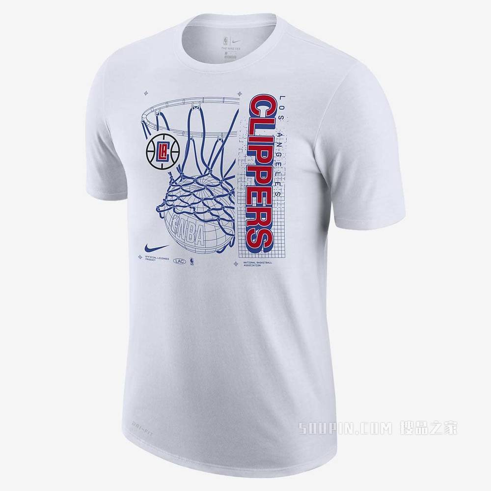 洛杉矶快船队 Essential Nike Dri-FIT NBA 男子T恤