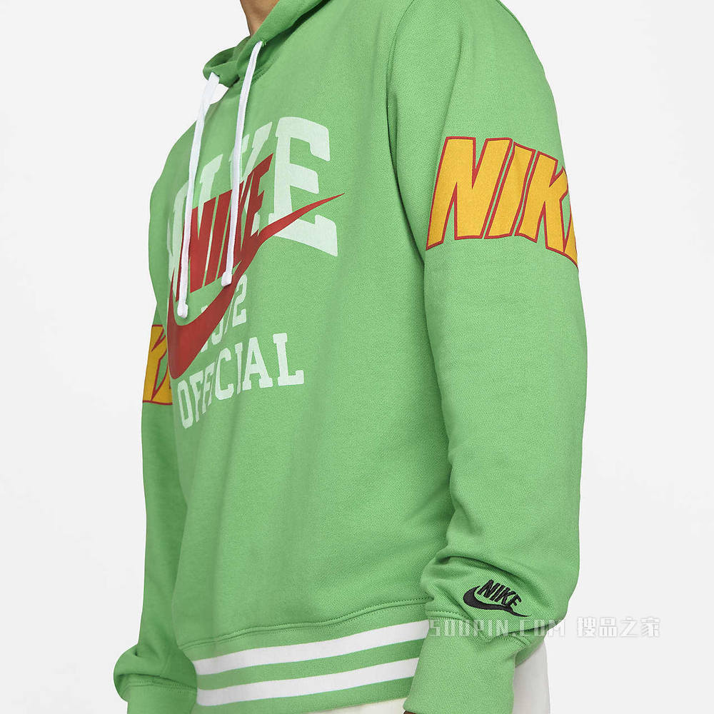 Nike Sportswear 男子法式毛圈套头连帽衫