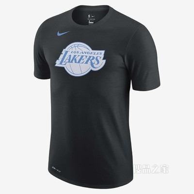 洛杉矶湖人队 City Edition Logo Nike Dri-FIT NBA 男子T恤