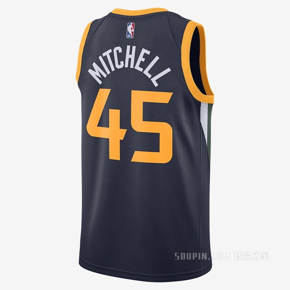 2020 赛季犹他爵士队 Icon Edition Nike NBA Swingman Jersey 男子球衣