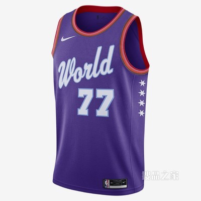 Luka Doncic All-Star World Rising Stars Nike NBA Swingman Jersey 男子球衣
