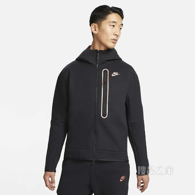 Nike Sportswear Tech Fleece 男子全长拉链开襟连帽衫