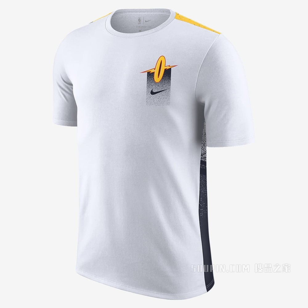 金州勇士队 Courtside City Edition Nike NBA 男子T恤